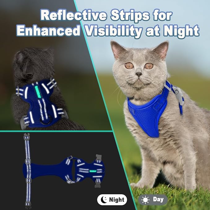 Cat Harness and Leash Set Escape Proof - Image 4