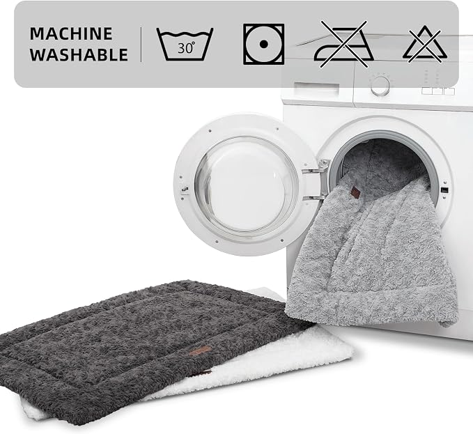 Fluffy Reversible Dog Bed Mat - Image 6