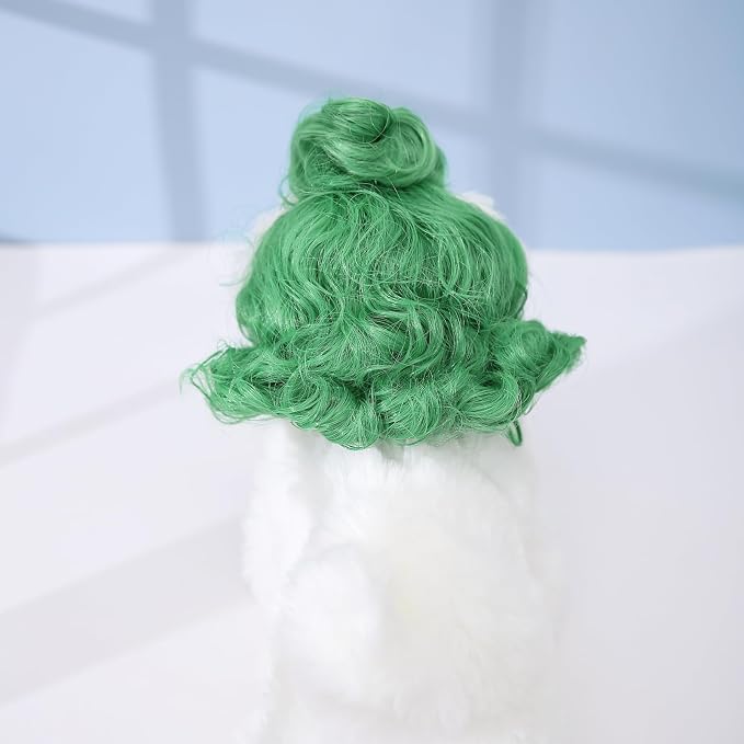 Funny Cosplay Wig for Dog, Headwear Apparel, Pet Costumes, Cat Dress up for - Image 3