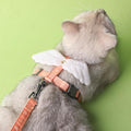 Cat Harness and Leash Set for Outdoor Travel Walking Escape Proof Soft Safe by WELLYUK
