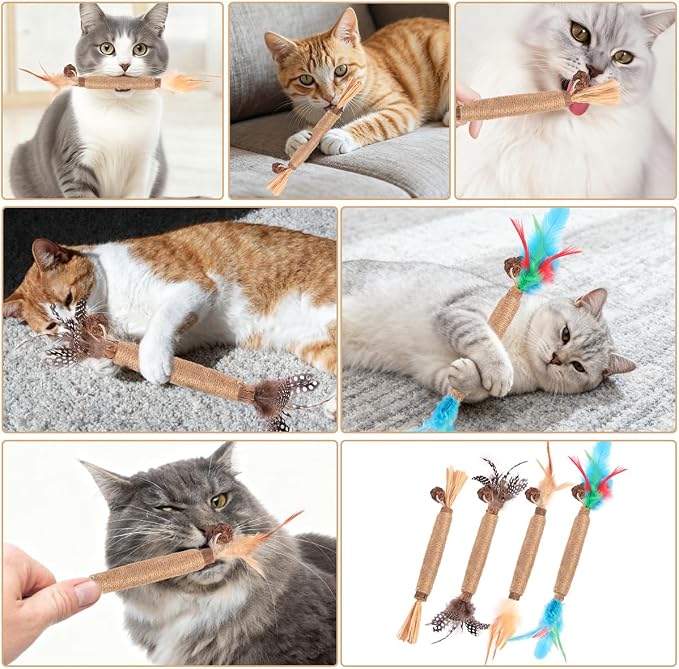 Cat Toys Cat Chew Toys, Kitten Dental Care, Kitty Toys - Image 3