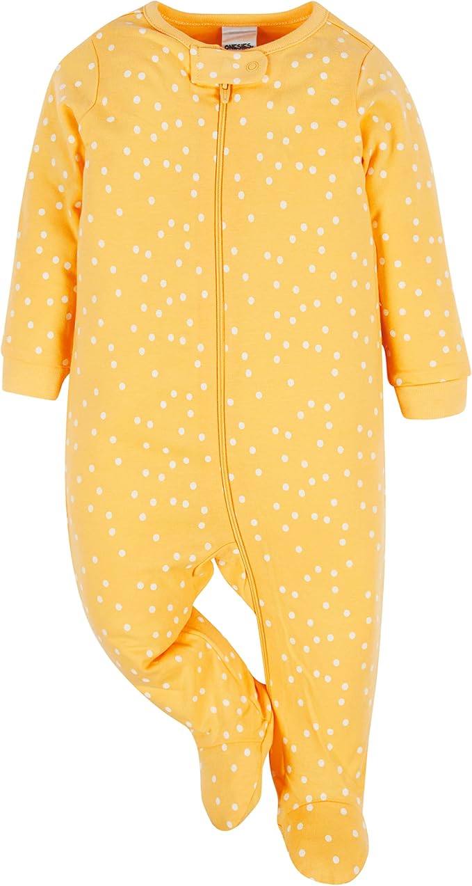 Onesies Brand Baby Girls' 4-pack Sleep 'N Play Footies Multi Pack - Image 4