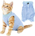 Cat Recovery Suit, Breathable Cat Onesie by Unknown