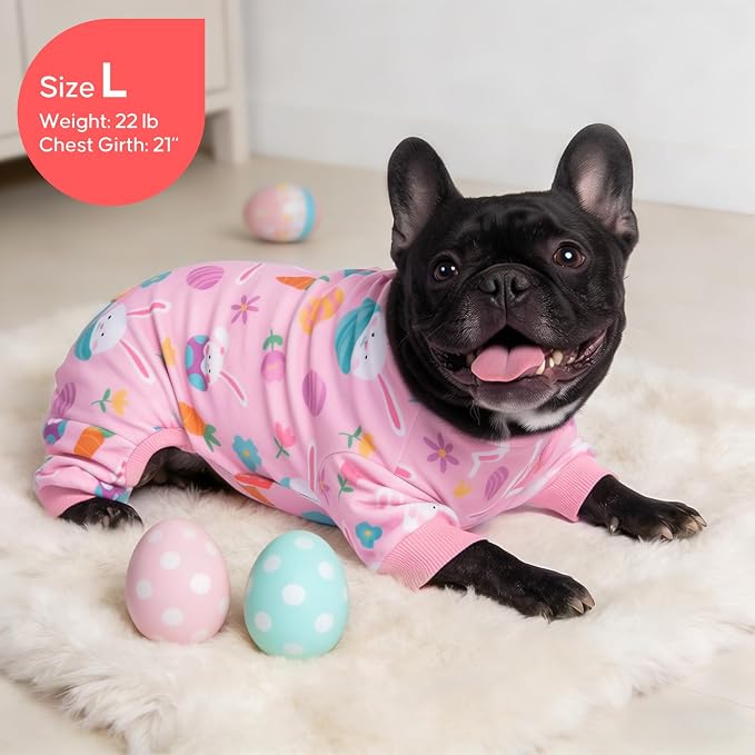 KYEESE Easter Dog Pajamas, Soft Dog Pajamas - Image 6