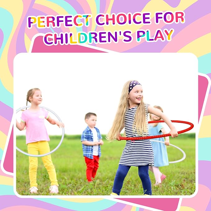 6 Pcs Exercise Hoop Detachable Fitness Rings Adjustable Plastic Toy Fitness - Image 6