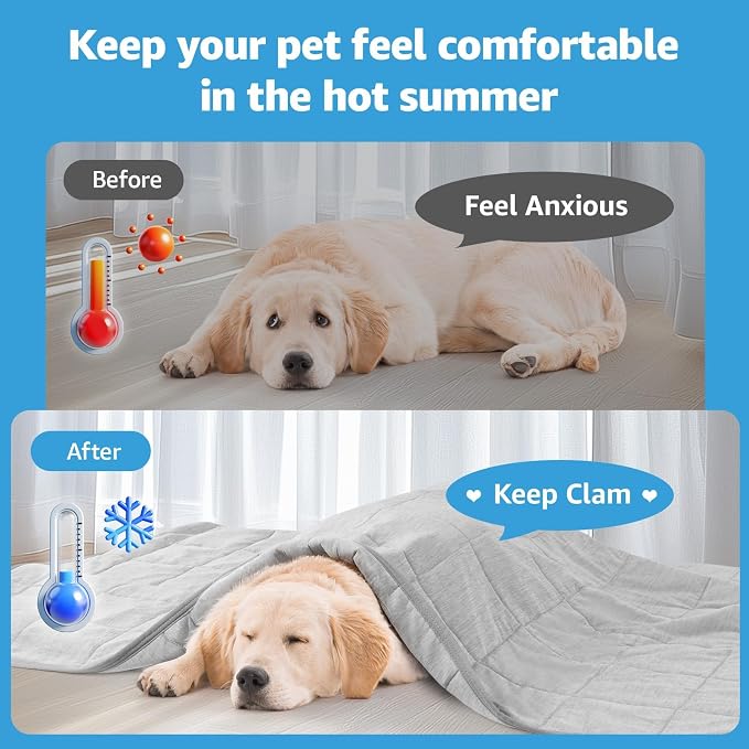 Dog Cooling Blanket, 0.4 Q-MAX Cooling Blanket - Image 4