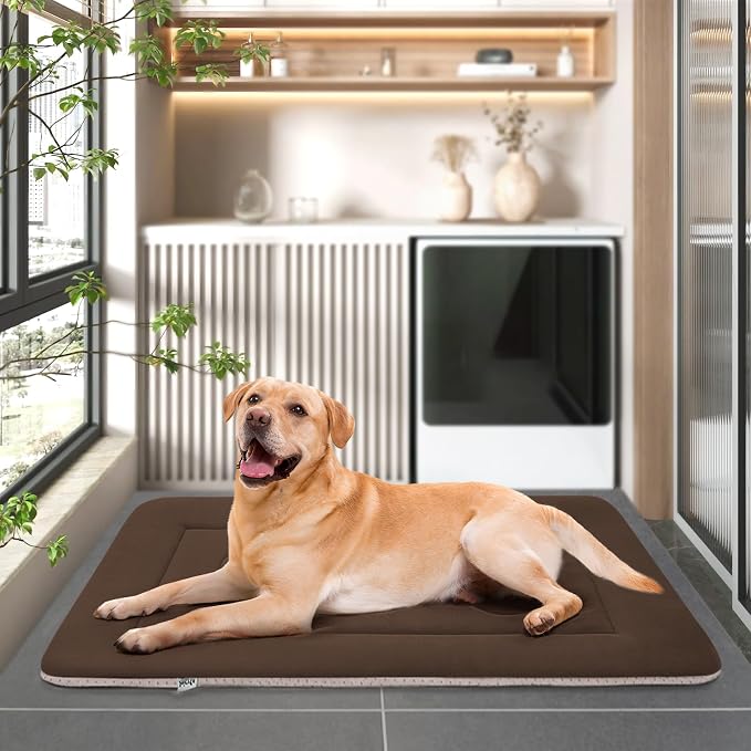 JoicyCo Dog Bed Soft Dog Crate Pad Mat - Image 7