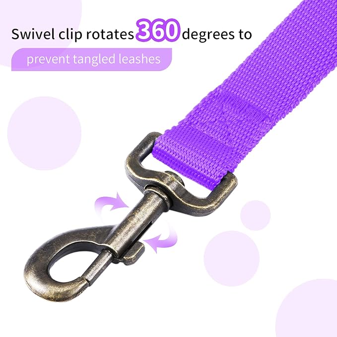 HIKISS Long Dog Leash Obedience Recall Training Agility Lead - 15ft 20ft 30ft - Image 4