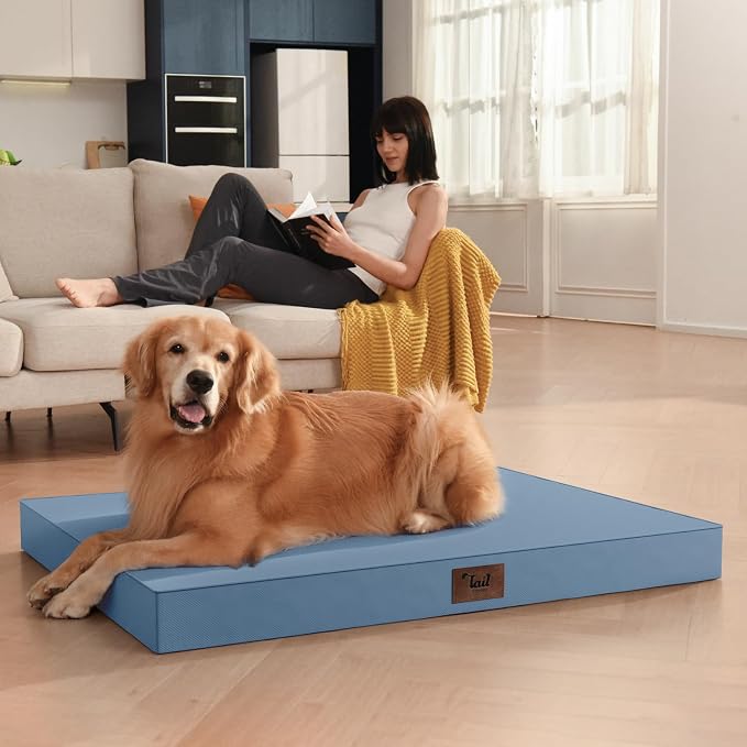 Outdoor Extra Large Dog Crate Bed, XXL Waterproof Dog Bed - Image 5