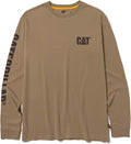 Caterpillar Trademark Banner Long Sleeve Tee Shirts by Caterpillar+Workwear