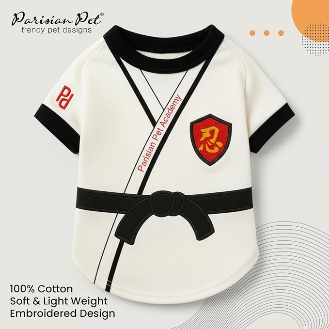 Parisian Pet Dog Karate Academy Shirt - Image 2