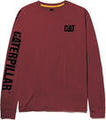 Caterpillar Trademark Banner Long Sleeve Tee Shirts by Caterpillar+Workwear