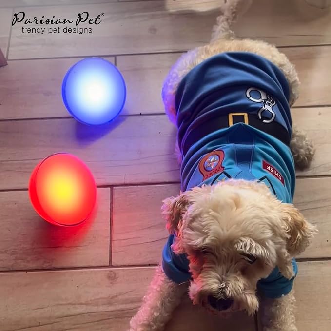 Parisian Pet Police Dog Costume - Image 6