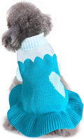 CHBORCHICEN Pet Dog Sweaters Classic Knitwear Turtleneck Winter Warm Puppy by CHBORCHICEN