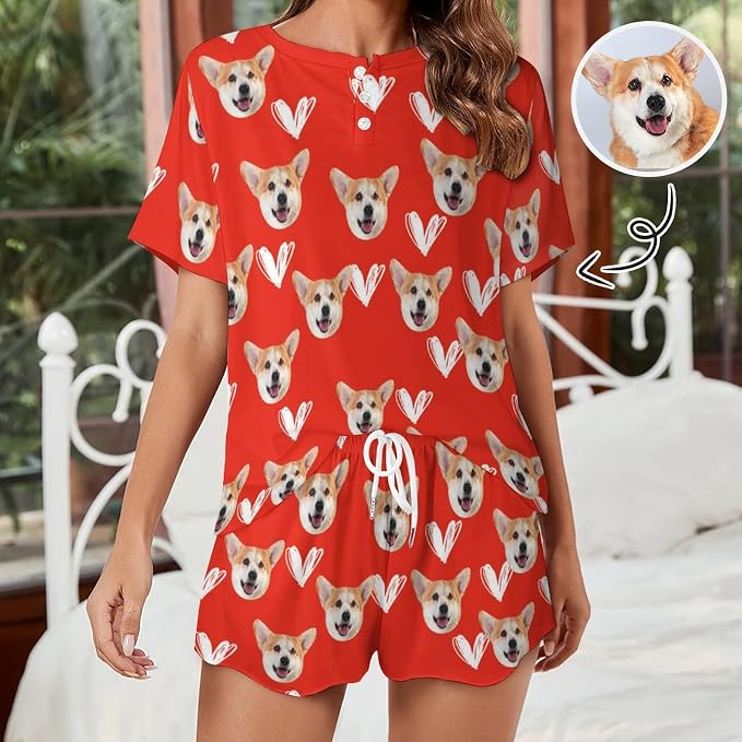 D-Story Custom Short Pajama Set - Image 2