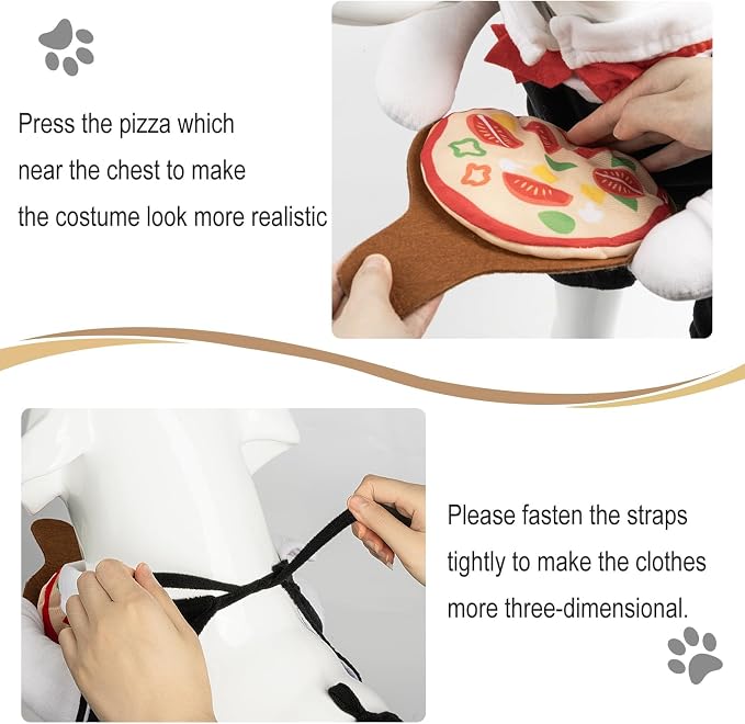 NACOCO Dog Halloween Waiter Costume - Image 4