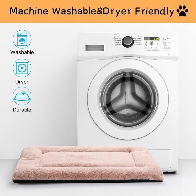 Dog Beds Crate Pad for Extra Large Dogs Ultra Soft Dog Crate Bed Washable & - Image 5