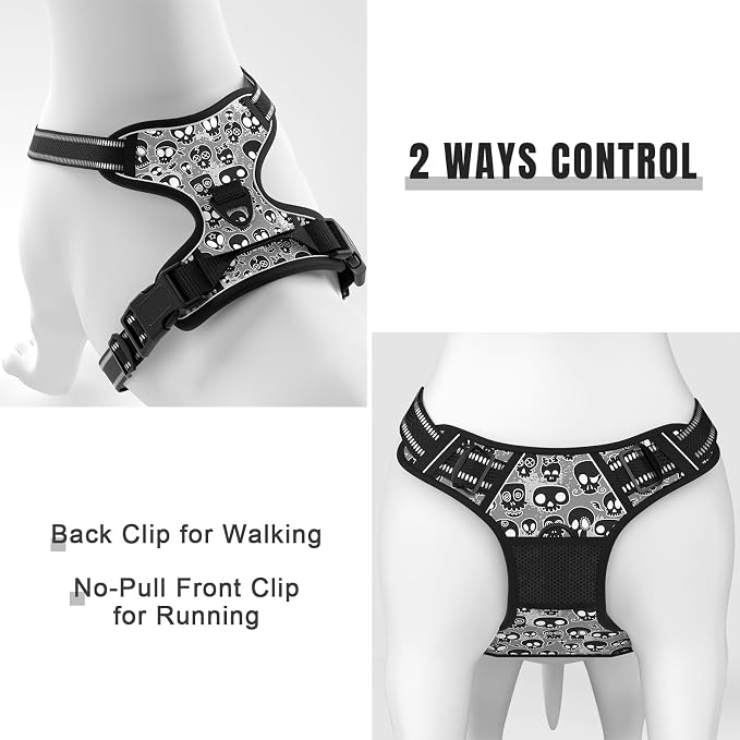 Rnivvi No Pull Dog Harness, Cute Reflective Large Sized Puppy Harness, - Image 5