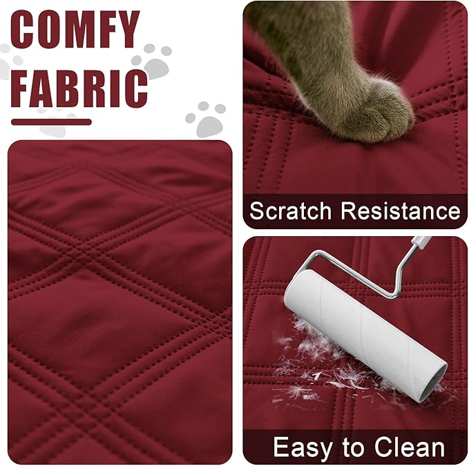 Smiry Waterproof Dog Bed Cover Blanket 52x82, Soft Reversible Pet Blanket - Image 4