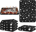 Namalu 4 Pack Self Warming Cat Bed Self Heating Cat Mat Star Pattern Soft Dog by Namalu
