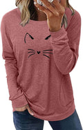 Akihoo Womens Casual Long Sleeve Tunic Tops Crew Neck Shirt Blouses by Akihoo