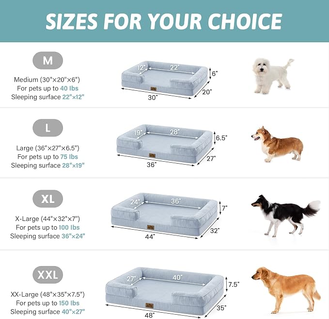 Cooling Dog Bed for Medium Small Size Dogs, Q-Max >0.4 Summer Cool Pet Bed - Image 8
