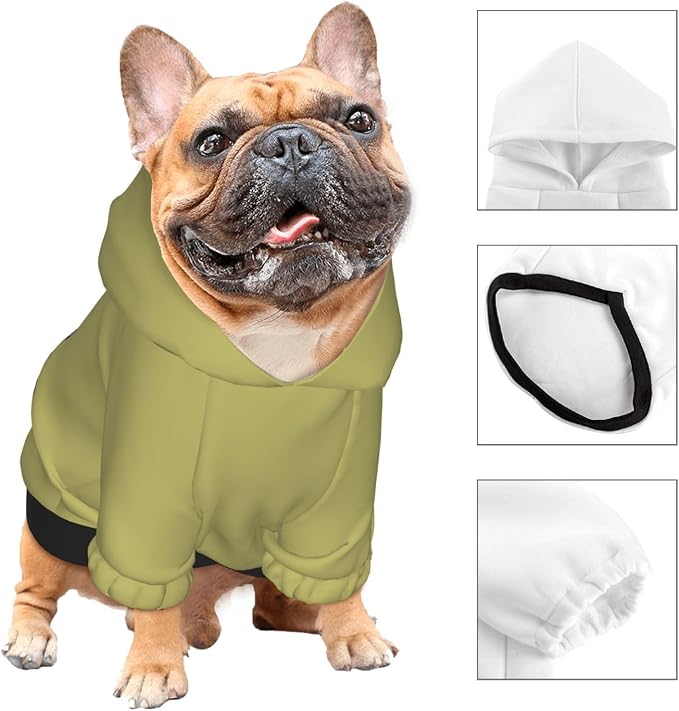 Dog Hoodie Design Your Own Personalized Pet Hoodies Small Pets Wear Shirt - Image 3