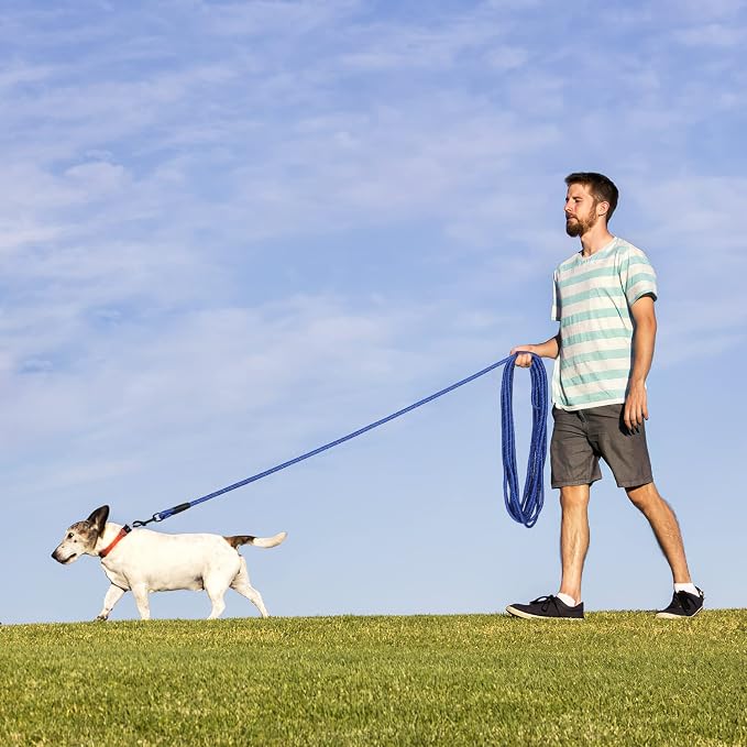 Long Dog Leash for Training 15Ft-Reflective Nylon Rope - Image 6