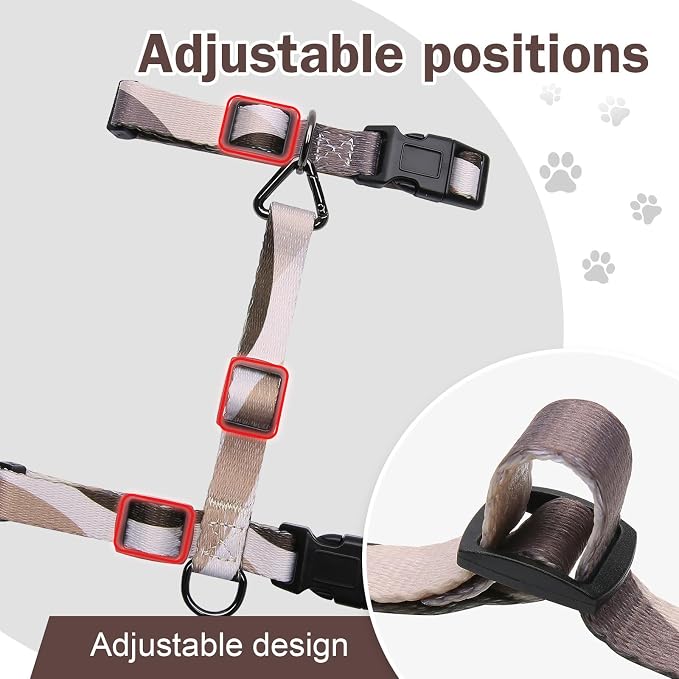 Hikiko Cat Harness and Leash Set Escape Proof Adjustable Walking Travel Soft - Image 2