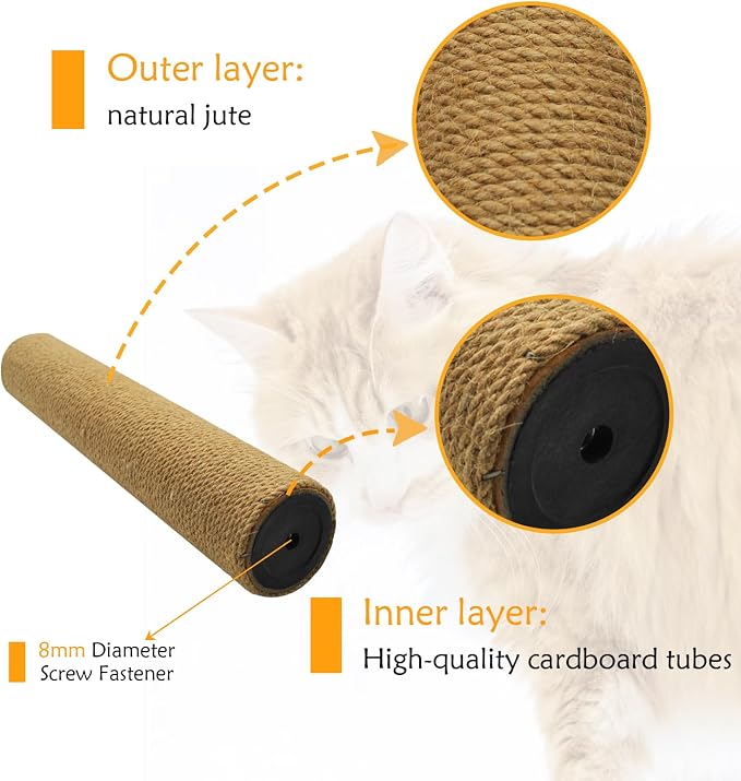 4 Pcs Cat Scratching Post Replacement - Image 3