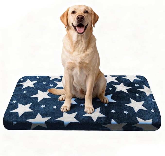 Washable Dog Bed Plush Orthopedic Outdoor Crate Mat by Unknown