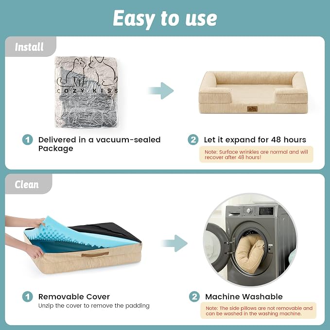 Cooling Dog Bed for Medium Small Size Dogs, Q-Max >0.4 Summer Cool Pet Bed - Image 5