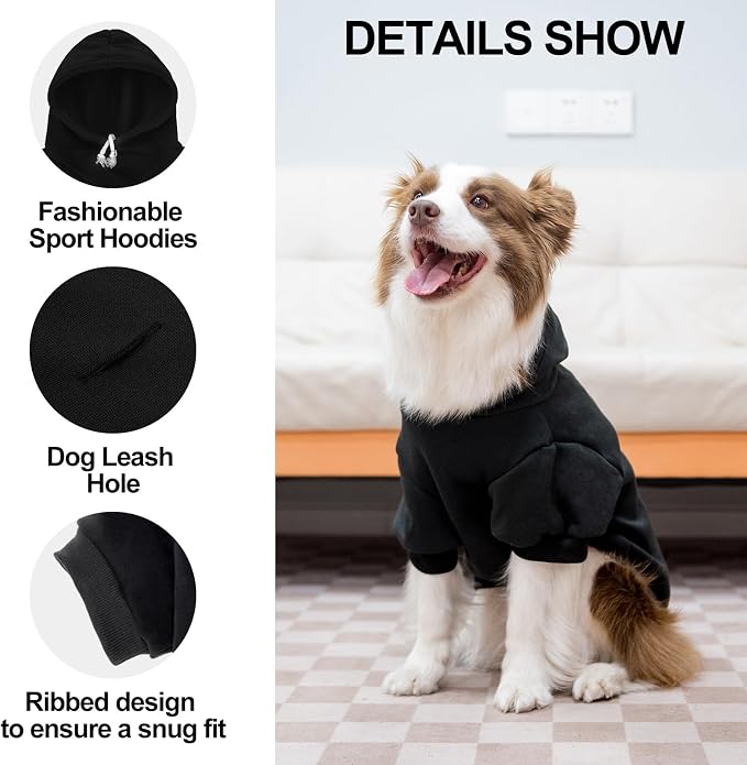 EXPAWLORER Dog Hoodies- Fall Soft and Warm Dog Sweatshirt - Image 3