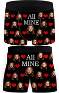 M YESCUSTOM Custom Faces Funny Short Briefs Gift by MYESCUSTOM