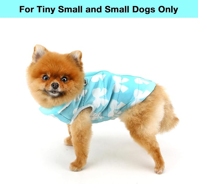 SMALLLEE_LUCKY_STORE Pet Water Resistant Winter Jacket Vest - Image 3