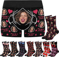 M YESCUSTOM Custom Faces Funny Short Briefs Gift by MYESCUSTOM