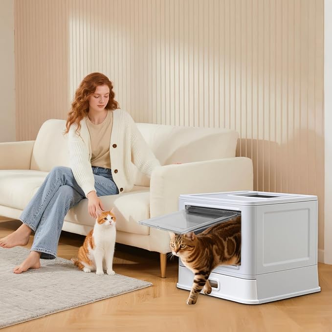 Homegroove Stainless Steel Cat Litter Box - Image 9