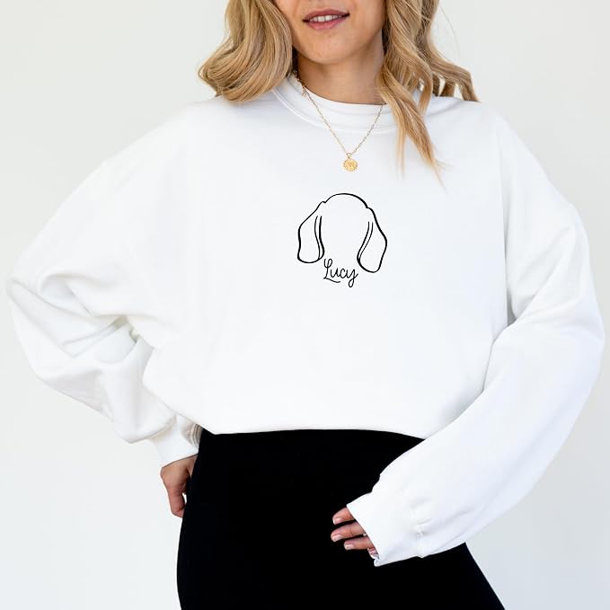 moonloom Dog Mom Sweatshirt, Animal Lover Gift, Custom crewneck - Image 5