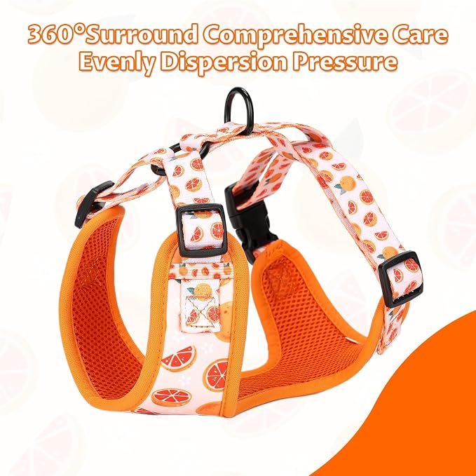 Dog Cat Harness and Leash Set, Puppia Soft Mesh Padded and Adjustable Puppy - Image 2