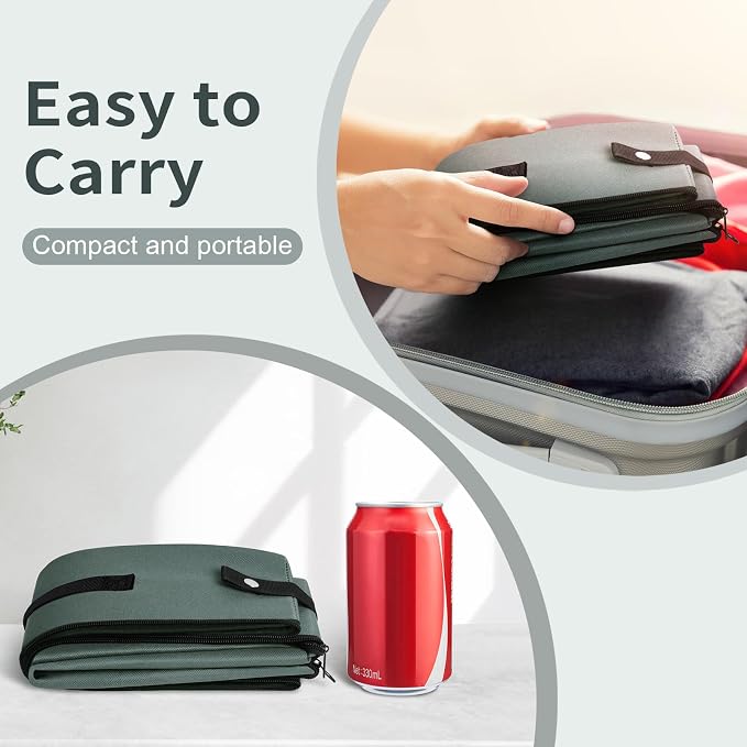 Portable Litter Box for Cats Kitten Foldable Travel Litter Box - Image 3