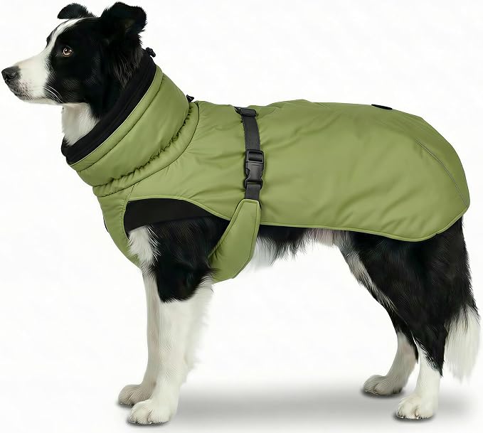 Dog Winter Coat, Warm Puffer Jacket by Unknown