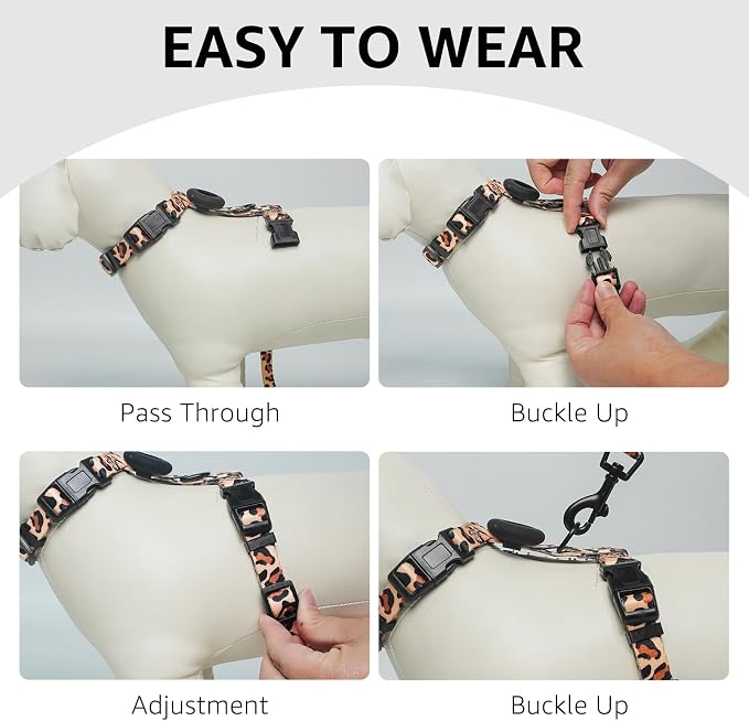 SCENEREAL Adjustable Cat Harness and Leash Set - Image 7