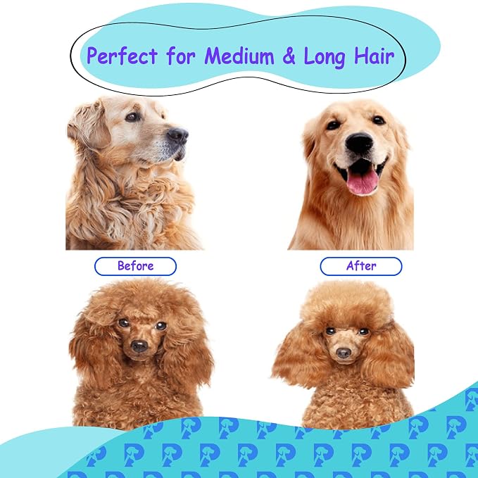 Double-Sided Pet Grooming Tool Undercoat Rake - Image 4