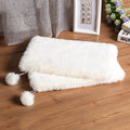 SHENGOCASE 2-Pack 14" x 19.7" Faux Rabbit Fur Cat Dog Bed Cushion Pad Mat by SHENGOCASE