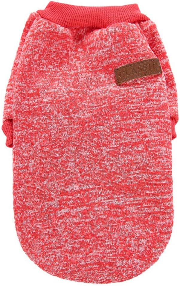 Jecikelon Dog Clothes Dogs Sweater Soft Puppies Clothing Winter Puppy Sweaters - Image 5