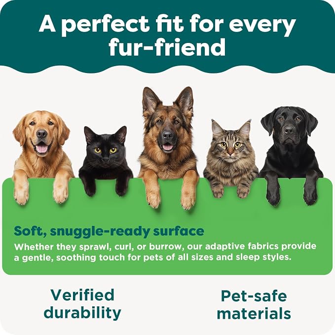 Furhaven Replacement Dog Bed Cover Water-Resistant Indoor/Outdoor Logo Print - Image 8