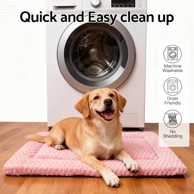 Dog Bed Mat, Reversible Dog Crate Pad - Image 5