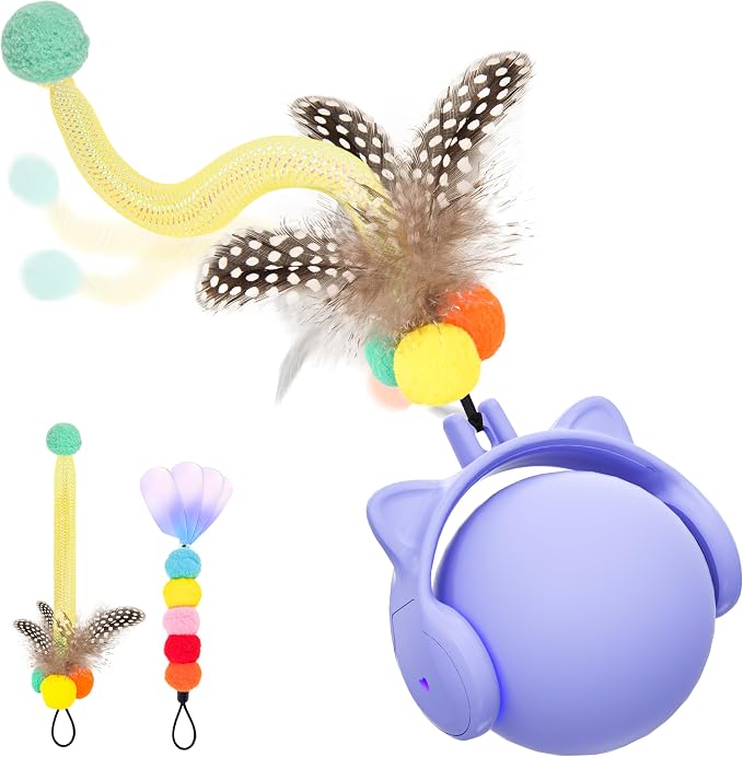 ORSDA Cat Toys for Indoor Cats, New Intelligent Voice Timing Touch Control Cats by ORSDA