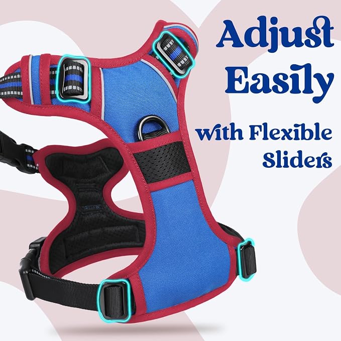 rabbitgoo Dog Harness Medium Sized, No Pull Pet Harness - Image 3