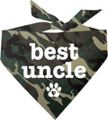 Best Uncle Father's Day, Valentine's Day, Birthday Dog Bandana by TeesTails